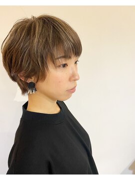 トラッド ヘアサロン(Trad.hair salon) short ×　highlight