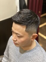 ナチュラルベリーショートフェード