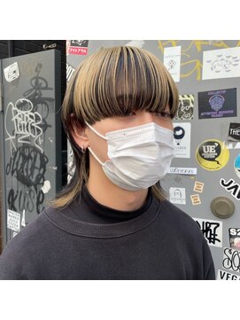 インク 渋谷(INK.) 韓国/ニュアンスマッシュ/ボブウルフ/グレージュカラー[渋谷]