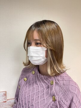 ルフレ 新宿本店1st(Reflet) 《インナーカラー×プルエクステ》#新宿#新宿三丁目#髪質改善