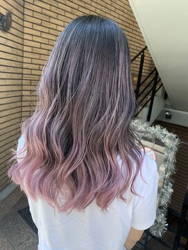 ラフ 難波店(LAFF) #黒髪#ボブルフ#ネビージュ#小顔#ワンレン