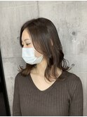 [吉原勇気]顔まわりカット＋チョコレートカラー