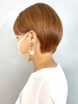 アルバム 新宿(ALBUM SHINJUKU)&nbsp;ショートオレンジベージュ_ショコラベージュボブルフ_ba342041