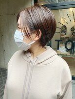 ショートオンリーサロントス(short only salon TOSS) 耳掛けハンサムショート