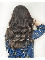 カルゥグラッシー(KALOU glassi)&nbsp;ブリーチなし・艶髪アッシュ透明感カラー