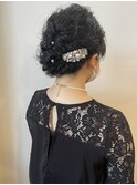 夏の結婚式はフルアップでお呼ばれヘア!