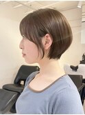 艶髪ショート_インナーグレージュピンクベージュ_ba385571