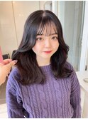 中韓mixバレイヤージュ