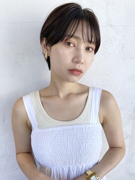 アイティー バイ アルバム 中野店(IT by ALBUM) アンニュイショート_チェリーブラウンフェミニンロング_8742