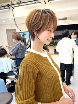 サンド 池袋(sand) イメチェン/ショート/ショートボブ/ベージュ/