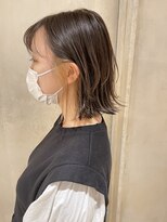 ブランロール 中目黒店(Blanl'or) 大人ガーリー/ダークアッシュ/似合わせカット/レイヤーカット