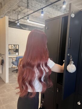 エル オオサカ 心斎橋店(L. OSAKA) レッドピンクラベンダー_グレージュカラーシルキーベージュ_KO59