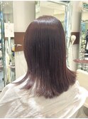 大人かわいい/暗髪/ブルージュ/髪質改善トリートメント
