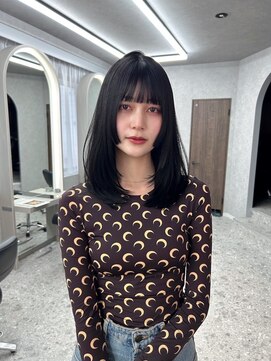 ボタン ハカタ(VOTAN hakata) 【柿本真優】レイヤーカット×姫カット