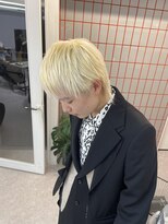 ペレ 渋谷(PELE) 黒髪/グレーベージュ/ハイトーン/ブリーチ/渋谷