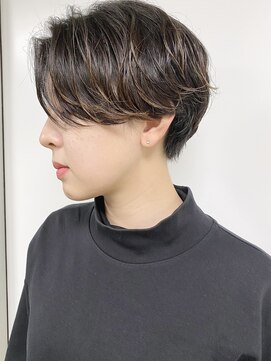 モリオフロムロンドン 原宿本店(morio from London) 【morio原宿】ハンサムショート　ウェーブ