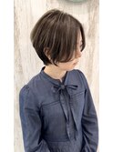 細かめハイライトのくびれショート☆