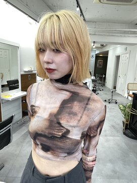 グリーン 高田馬場(green) 【TAKUYA】blonde bob