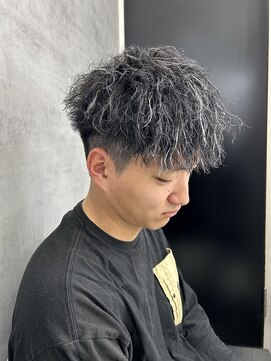 ネクスト 静岡店(NEXT) NEXT静岡　ホワイトメッシュ　ツイストパーマ