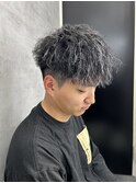 NEXT静岡 ホワイトメッシュ ツイストパーマ