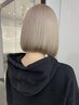 カット+ケアブリーチ+フルカラー+2stepトリートメント ￥17,000 