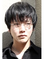 ヘアカロン 熊本本店(Hair CALON)&nbsp;メンズカットカラーマッシュY2K韓国メンズヘア熊本下通