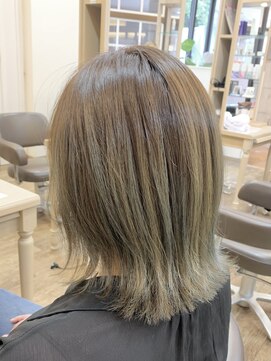 アルターリール(aL ter Rire) 前髪/アンブレラカラー/こなれミディ/イメチェン/鎌取/福原遼華