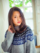 ココカラーアンドカット マルナカ福富店(CoCo Color&Cut)&nbsp;ノーバングナチュラルロング☆20代30代40代50代