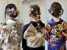 ハピネス 生桑店(happiness)の雰囲気（着付け・ヘアセット・メイクアップはお電話にてお問合せ下さい♪）