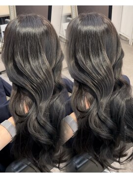 バンクスヘアー(BANK'S HAIR) Olive Greige×ソフトレイヤー