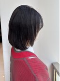 グレージュ/ボブ　AIR銀座タワー　小潟千尋