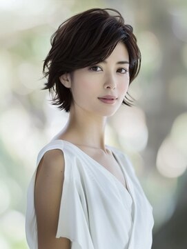 アルトリスト(Altruist Aging×HAIR&SPA) ☆イメチェンピンクベージュアンブレラカラー前髪クールショート