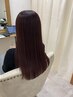 美髪縮毛矯正＋カット　長さ問わず　15400円