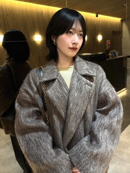 たった1cmで大きく変わる。自分の”似合う”が分かる。こなれるhairを繊細にnudeに。【ボブ/ミニボブ】