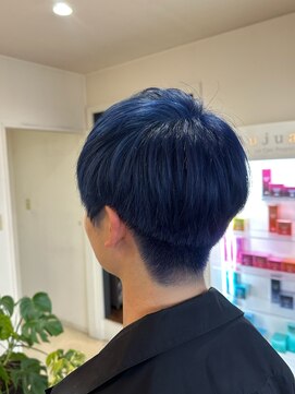 ヘアーリゾート プルメリア(HAIR RESORT PLUMERIA) ブルーカラー