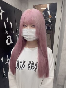 ティアム 渋谷店(Tiam shibuya) イメチェン/ニュアンスカラー/フルバング/似合わせカット