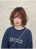 無造作スパイラルパーマ