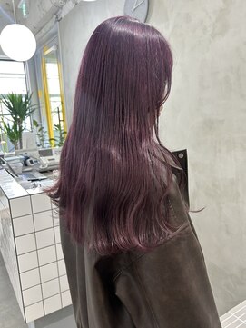 リンダ ルーナ(LINDA Luna) ダブルカラー/ラベンダーカラー/ロングヘア/北12条