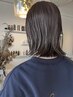 【外国人風の透明感&ツヤ感♪】透明感/艶感カラー+カット￥10800