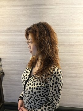 ロングパーマ