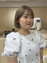 フルリール(fleurir)&nbsp;ミルクティーベージュ×ボブ