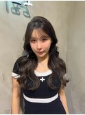 【Aloa横浜】韓国くびれレイヤー×ニュアンスグレージュ