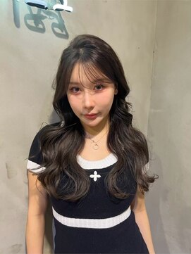 アロア 横浜(Aloa) 【Aloa横浜】韓国くびれレイヤー×ニュアンスグレージュ