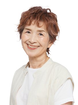 えがお美容室 奈良店 トップのボリュームが気になる方に◎カールショートスタイル