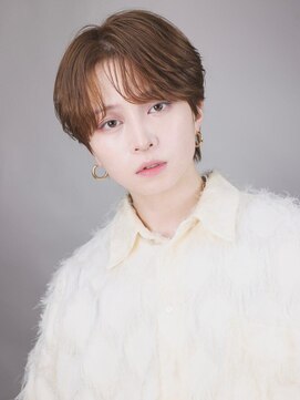 リップスヘアー 梅田アネックス(LIPPS hair) センターパート シースルー ナチュラルヘア