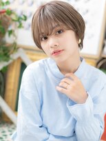 カバーヘア ブリス 川口(COVER HAIR bliss)&nbsp;大人美人グレーベージュミニボブウルフカットh4川口20代30代40代