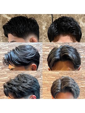 アールドボーテ 理容室(R de Beaute) 銀座 七三分け パーマ特集