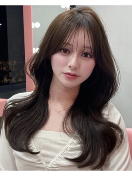 ボタン シブヤ(VOTAN SHIBUYA) ショコラグレージュ/顔まわり/アッシュブラウン/レイヤーカット