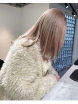 ペレ 栄店(PELE)&nbsp;クラゲヘアー/小顔に見せるヘア/ココアベージュ/栄