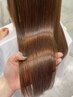 【NEW!髪質改善】カット+ケアカラー+ヘアポテンツァ美還元トリートメント